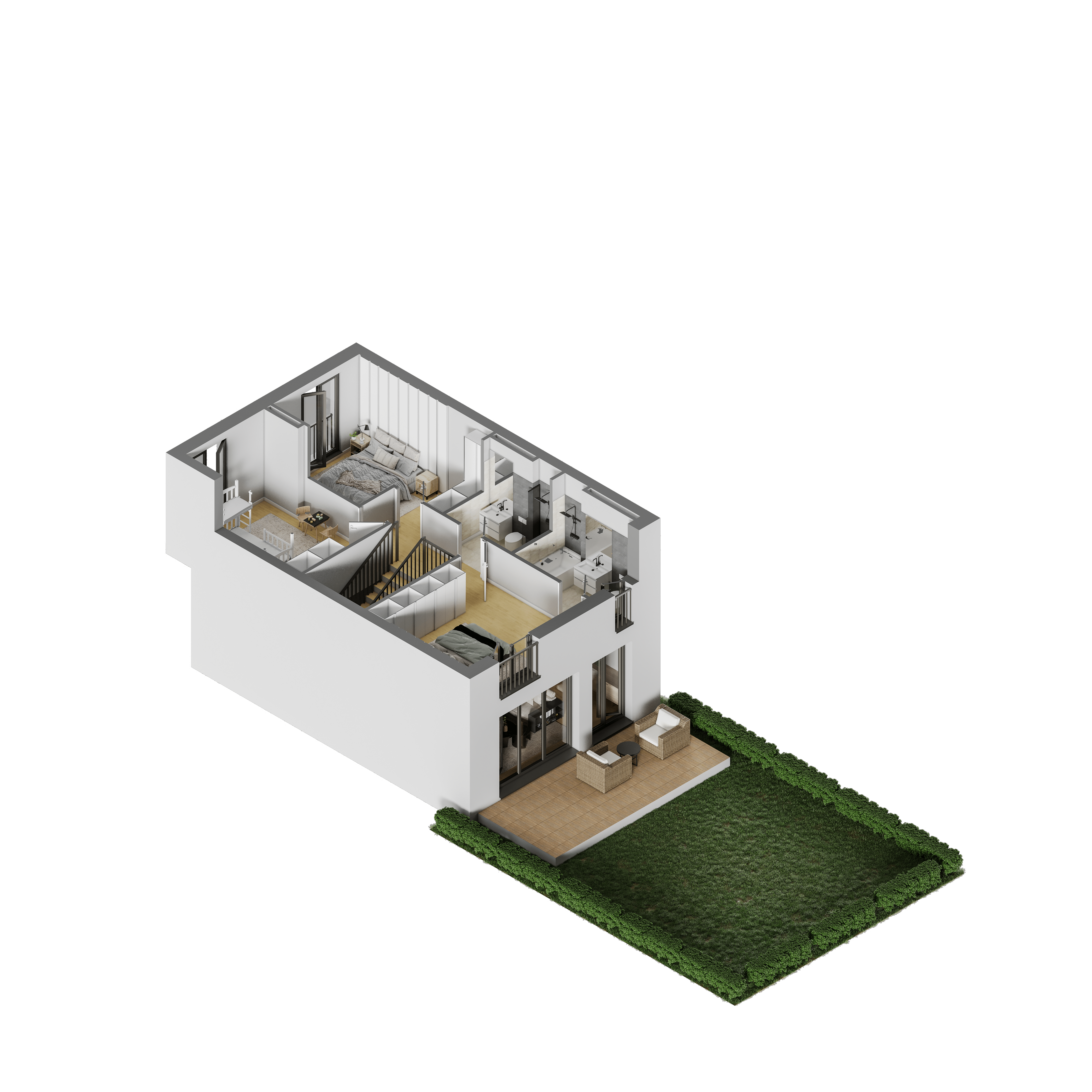 Casa C-3D plan etaj-min