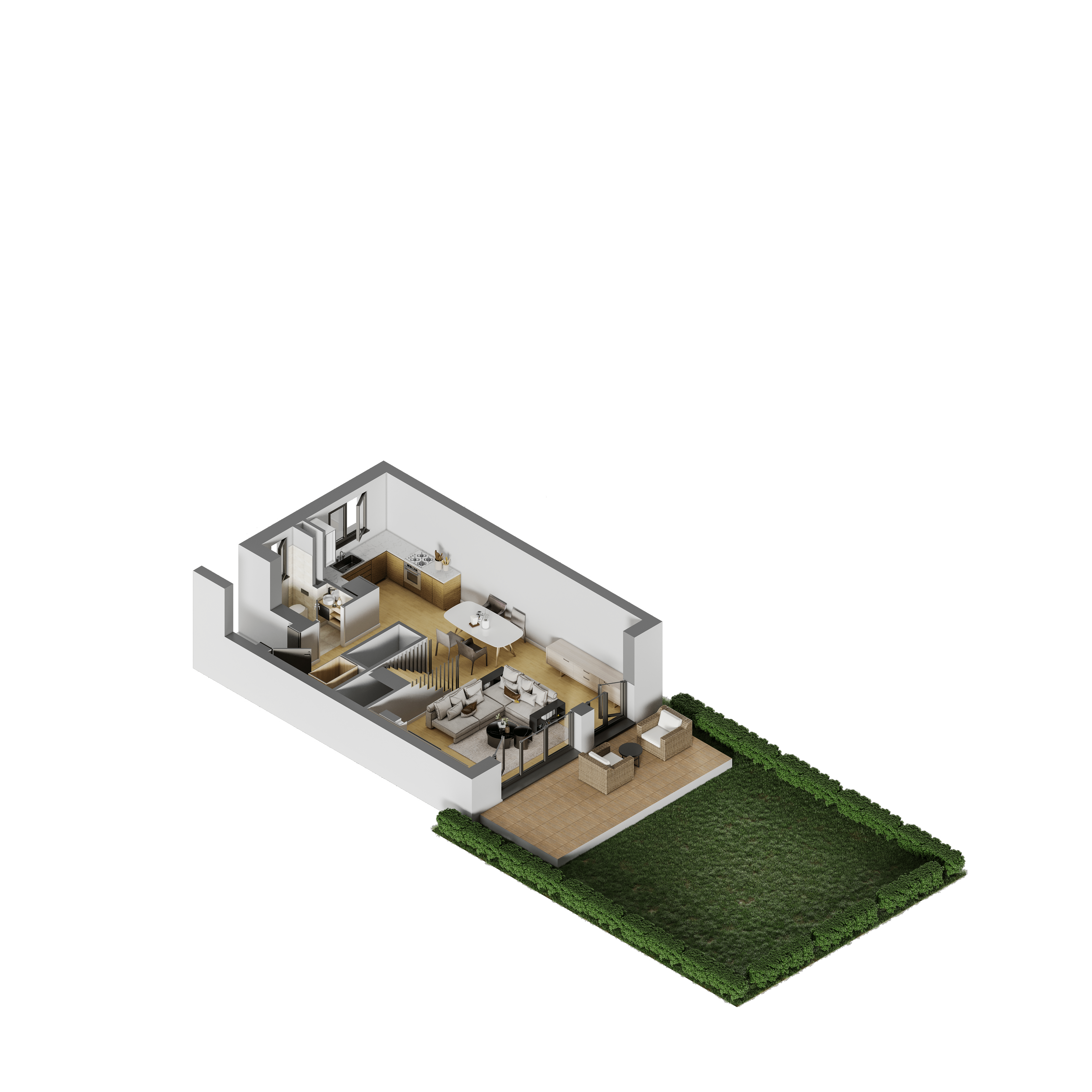 Casa C-3D plan parter-min